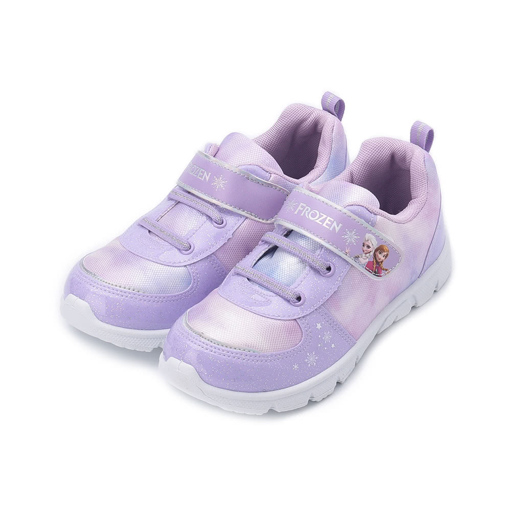Disney 迪士尼 16-21cm 渲染雪花運動鞋 紫 中