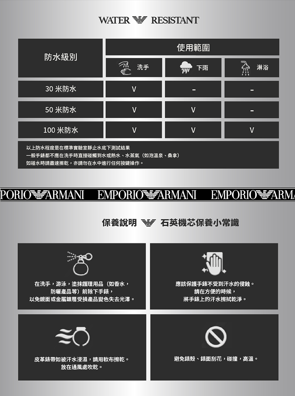 ä¸è¬æé¶é½ä¸æå¨æ´ææç´æ¥ç¢°è§¸å°æ°´æç±æ°´ãæ°´è¸æ°£å¦æ³¡æº«æ³ãæ¡æ¿