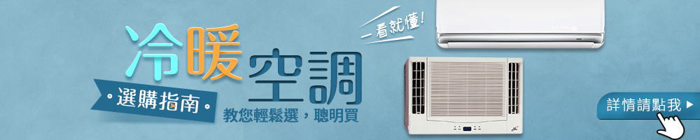 HITACHI 日立 2-4坪一級能效冷暖變頻窗型冷氣(RA