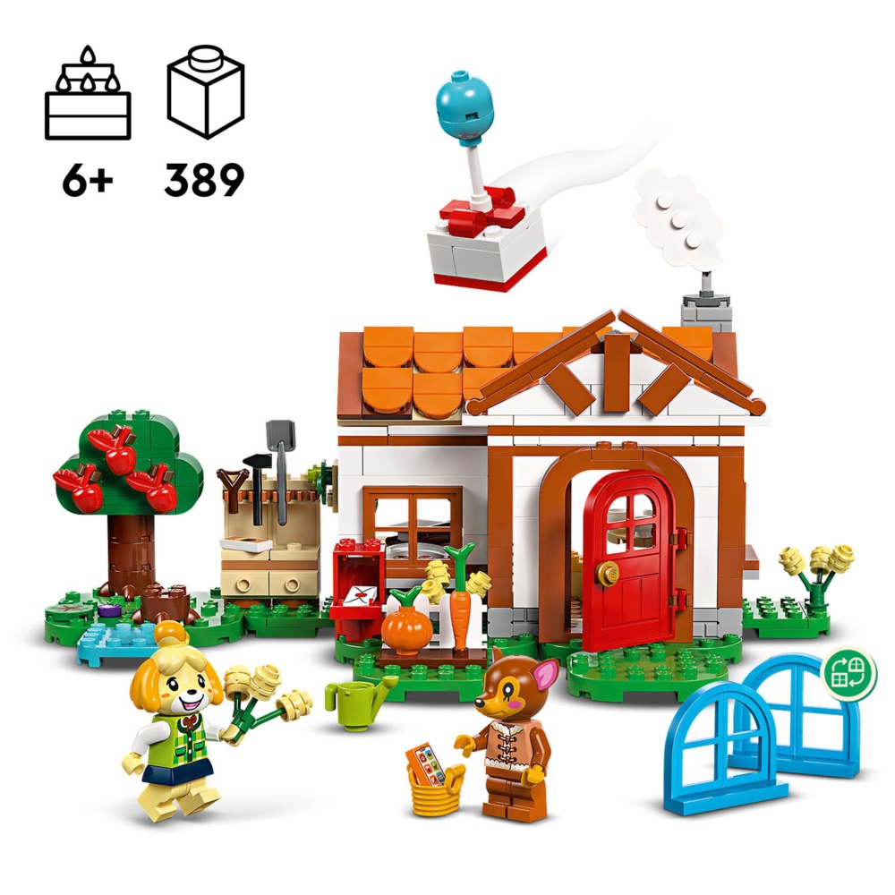 LEGO 樂高 動物森友會 77049 西施惠 歡迎來我家(