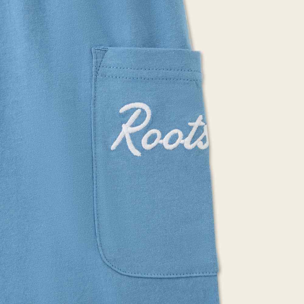 Roots 童款-精選Roots 經典logo棉T或短褲(多