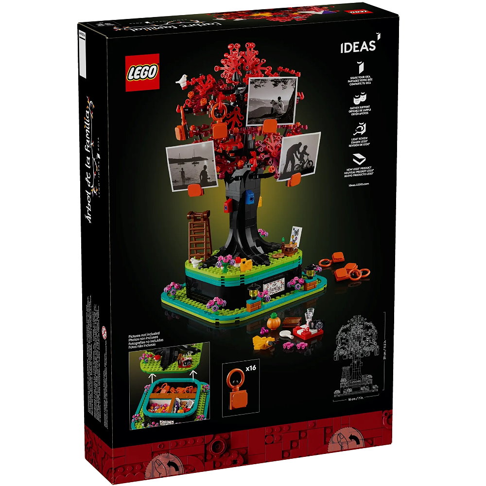 LEGO 樂高 21346 Ideas系列 家族樹(擺設 裝