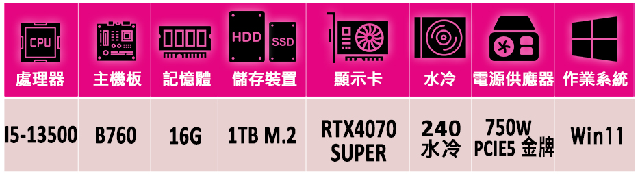 微星平台 i5十四核GeForce RTX 4070 SUP