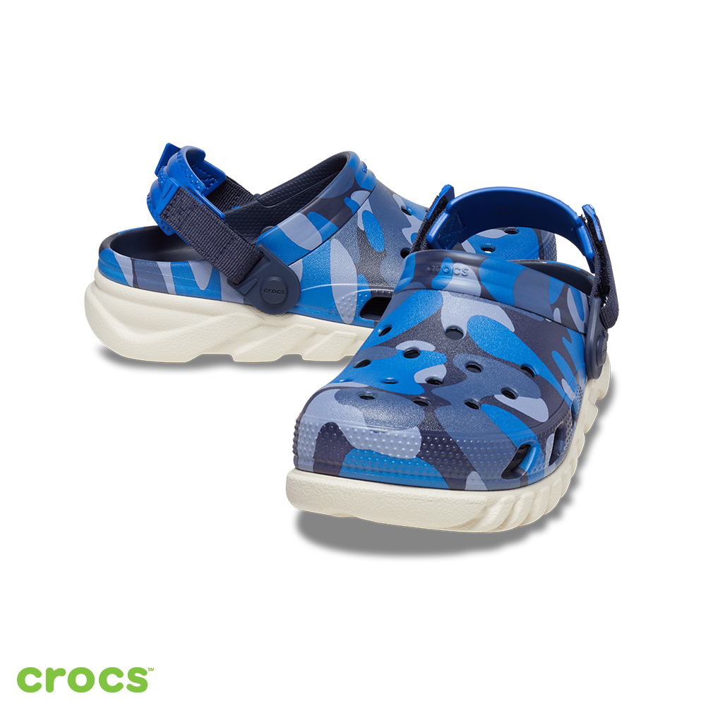 Crocs 中性鞋 經典迷彩渦輪克駱格(209192-46K