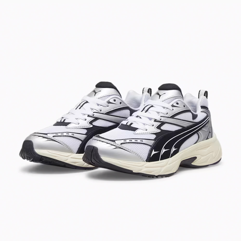 PUMA Morphic Retro 男鞋 女鞋 黑白色 復