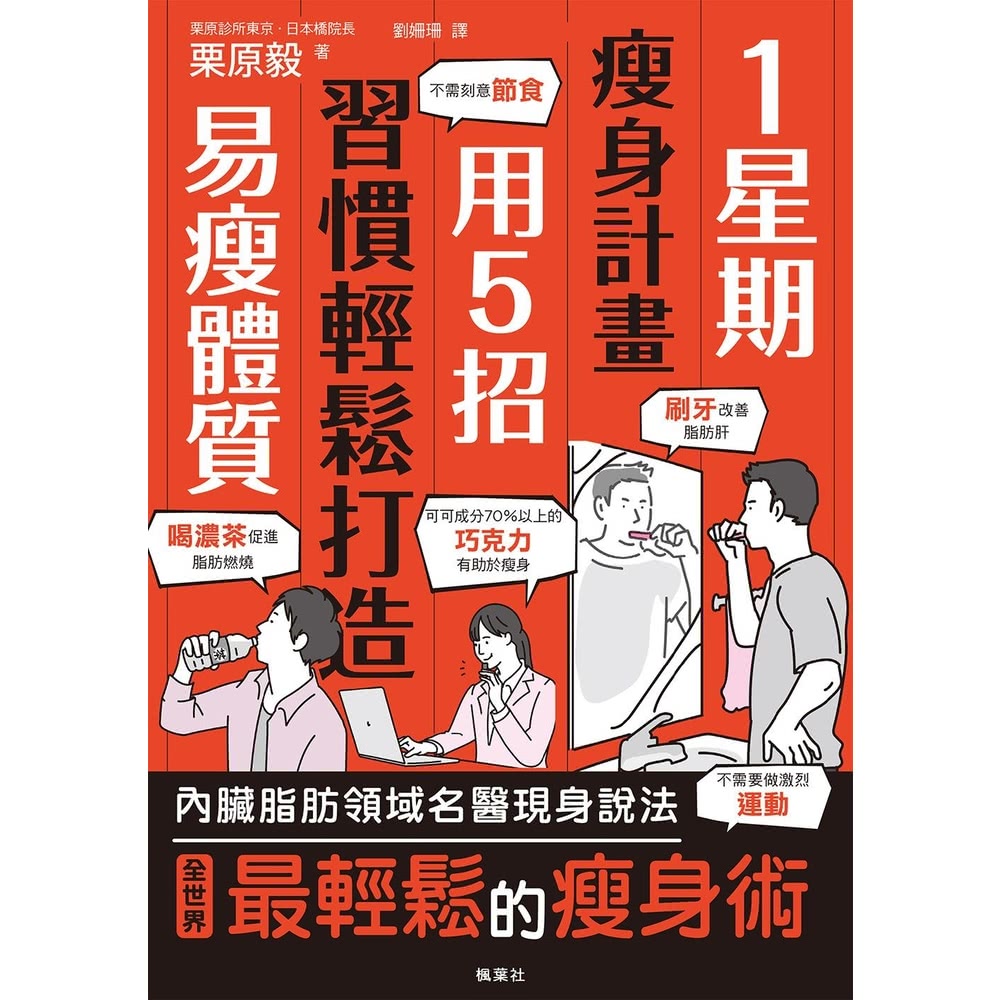 【MyBook】1星期瘦身計畫(電子書)好評推薦