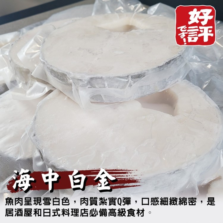 三頓飯 紐西蘭 犬牙南極魚特大圓鱈切片(1片組_1kg/片)