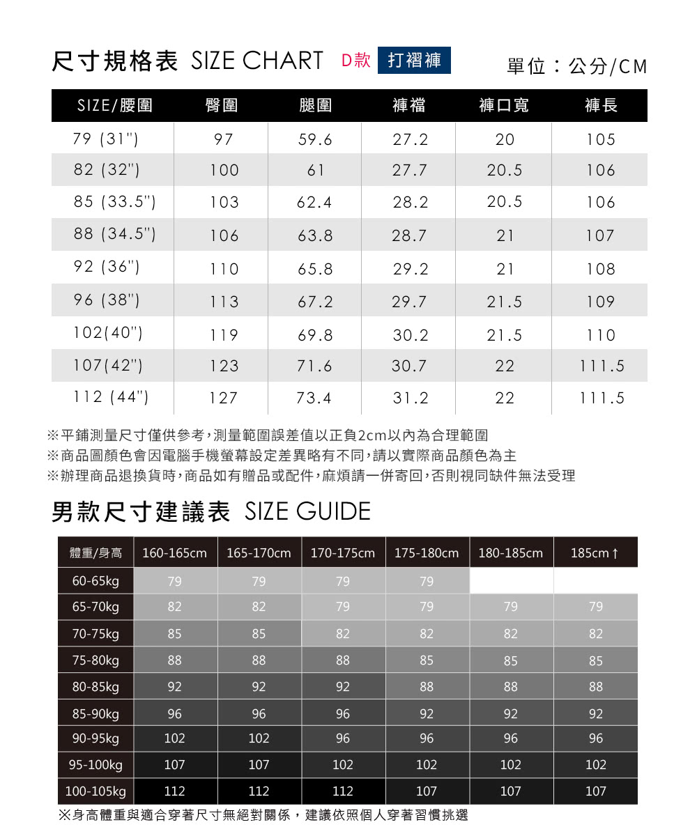 體重身高 160165cm 165170cm 170175cm 175180cm 180185cm