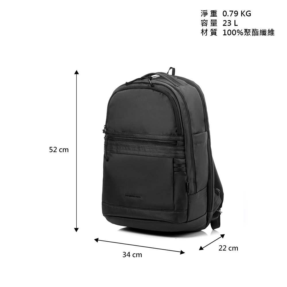 Samsonite RED SEMLIN 個性休閒環保筆電後