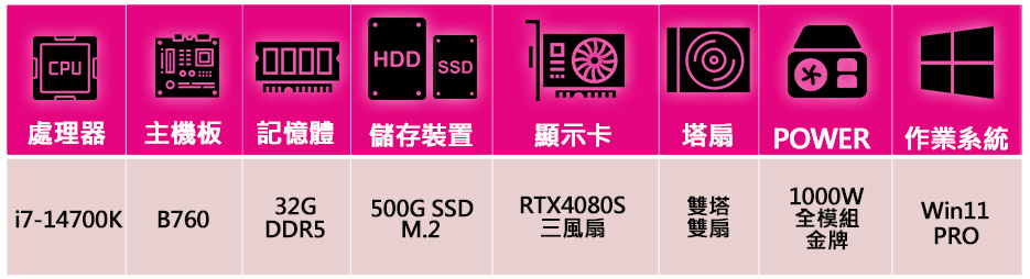 微星平台 i7二十核 RTX4080 SUPER 3X Wi