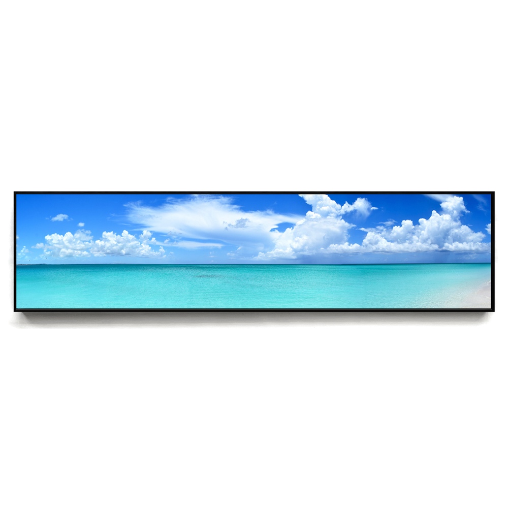 菠蘿選畫所 海藍的格雷斯灣-40x160cm(客廳沙發背牆裝