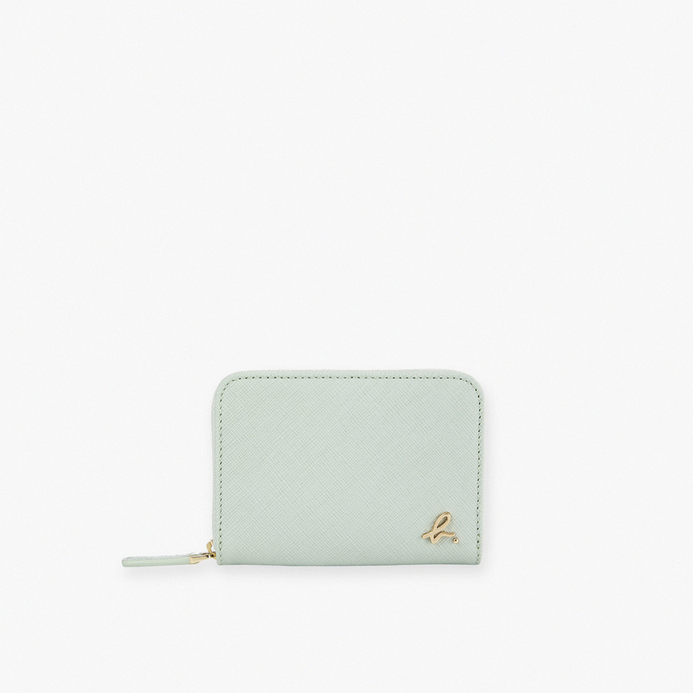 agnes b. Voyage經典款 b logo防刮牛皮拉