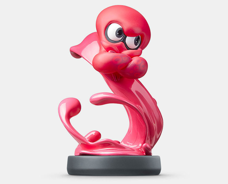 Nintendo 任天堂 amiibo 章魚(斯普拉遁系列)