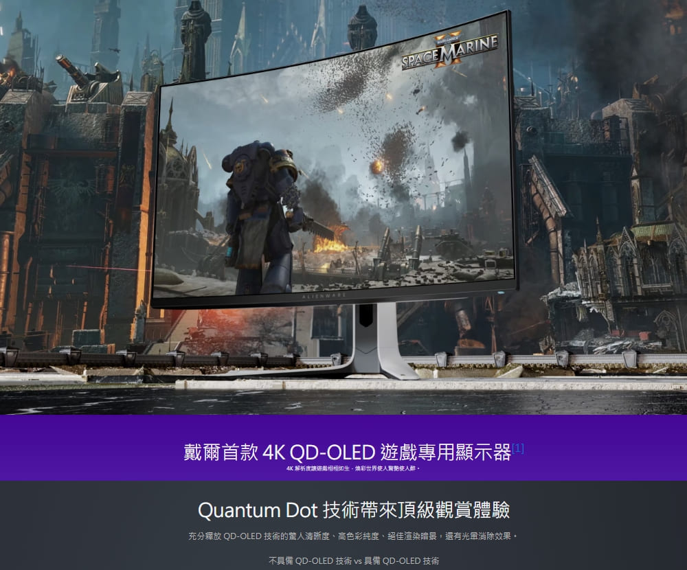 DELL 戴爾 Alienware 32 吋 4K QD-O