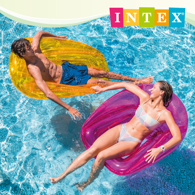 INTEX 時尚充氣水上躺椅 適用12歲+ 3色可選(568