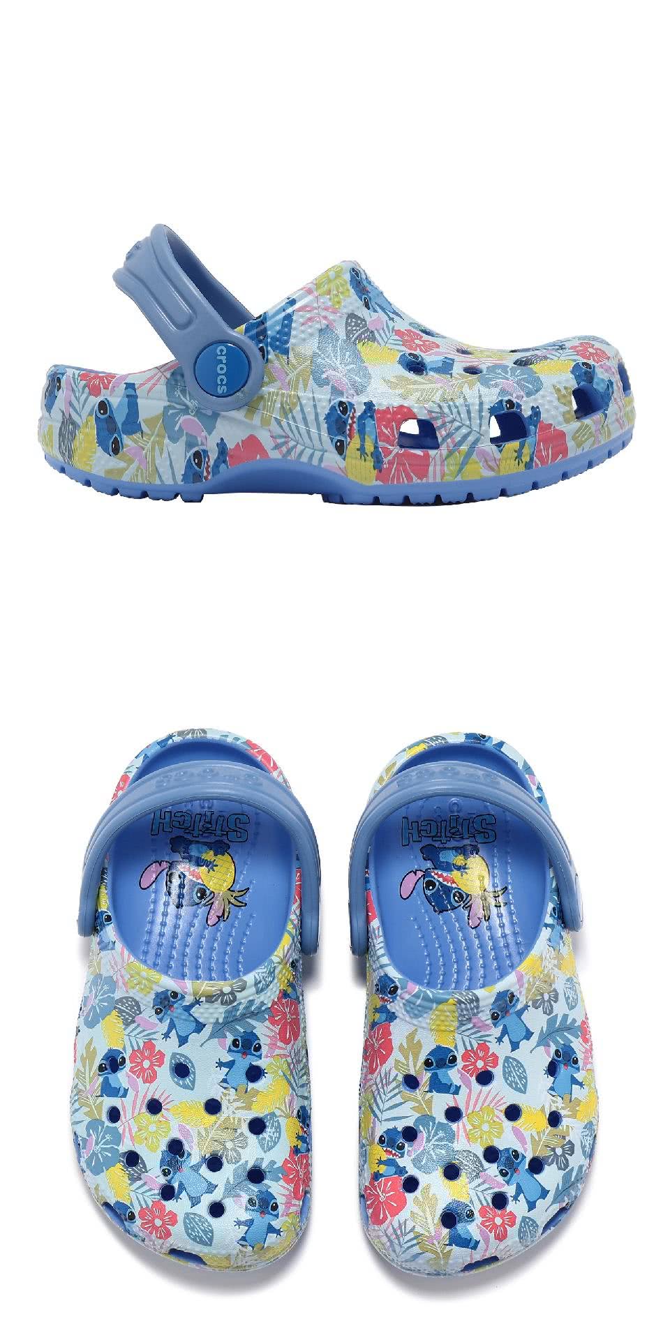 Crocs 洞洞鞋 Stitch Classic Clog 