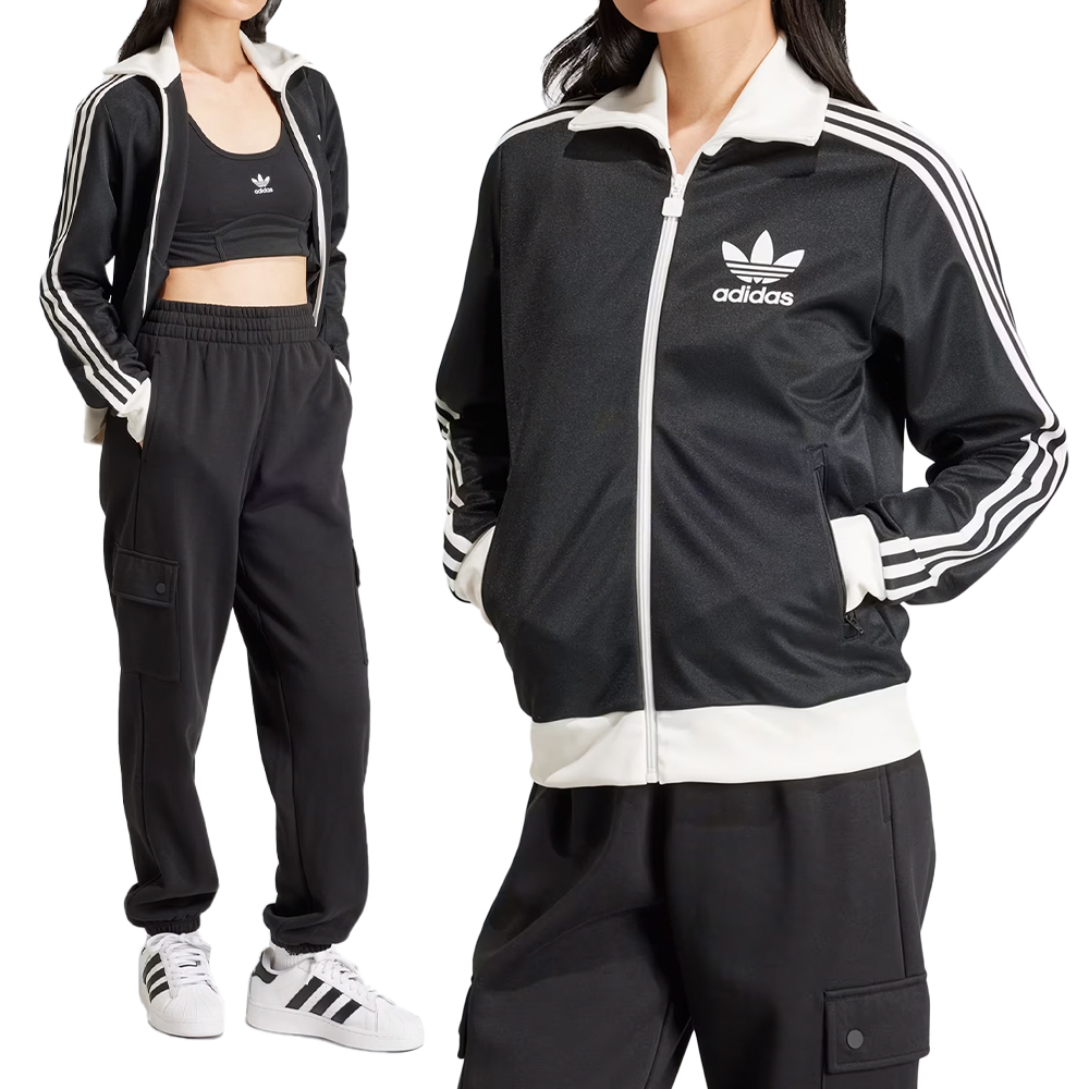 adidas 愛迪達 Beckeauer Tt 女款 黑白色