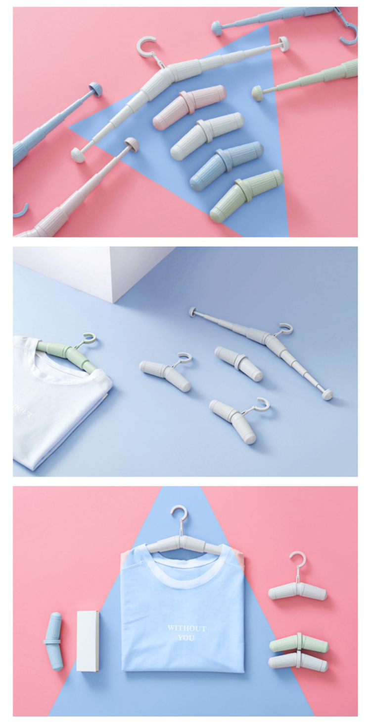 MY LIFE 漫遊生活 現貨 膠囊伸縮衣架※(衣架/售完不