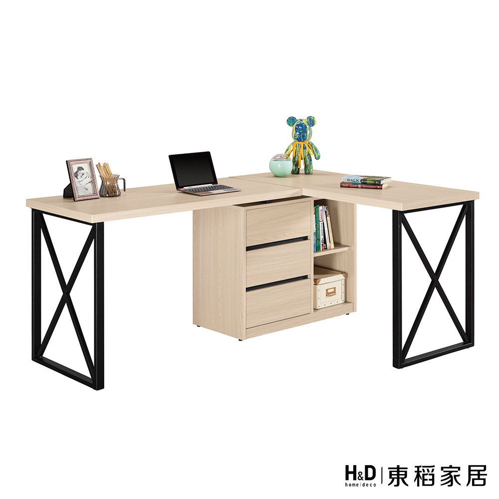 H&D 東稻家居 多功能組合書桌5.8尺(TCM-09206
