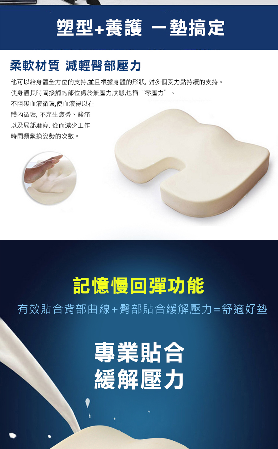 MY LIFE 漫遊生活 現貨 天鵝記憶枕坐墊※(坐墊/售完