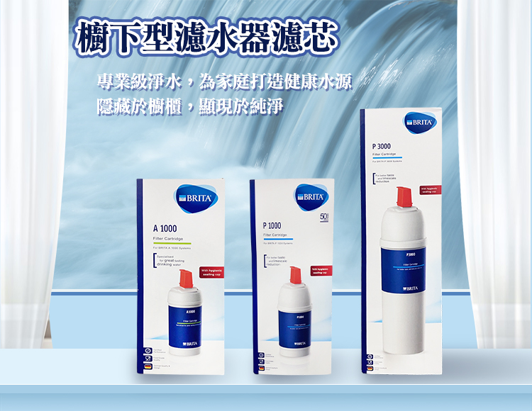 BRITA A1000 長效型濾芯(適用於 mypure A