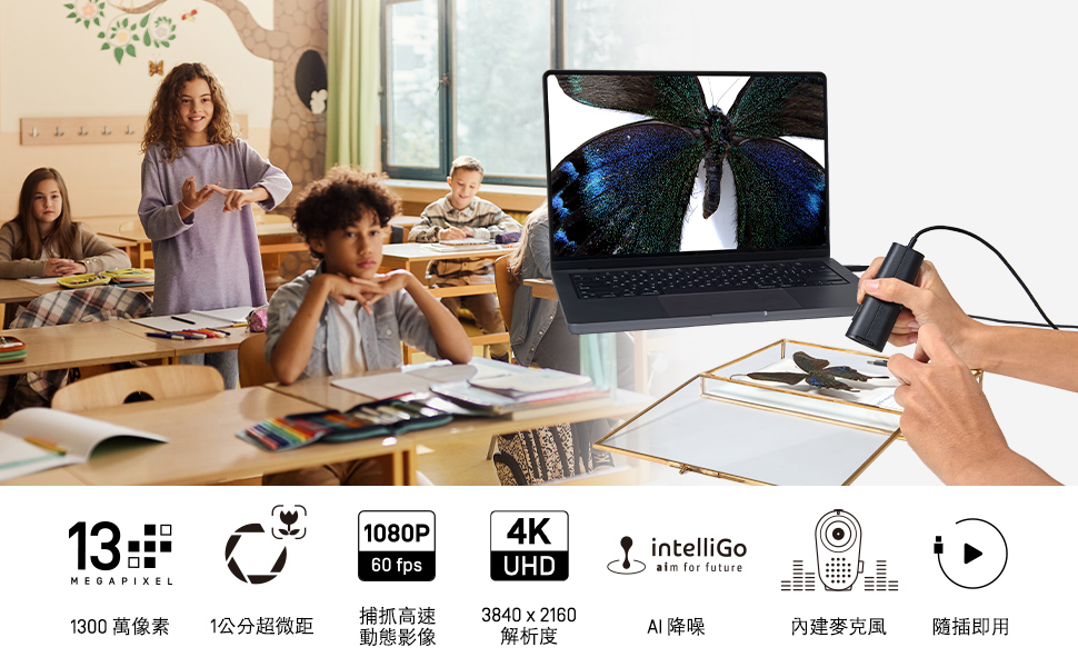 IPEVO 愛比 IPEVO P2V ULTRA 實物攝影機