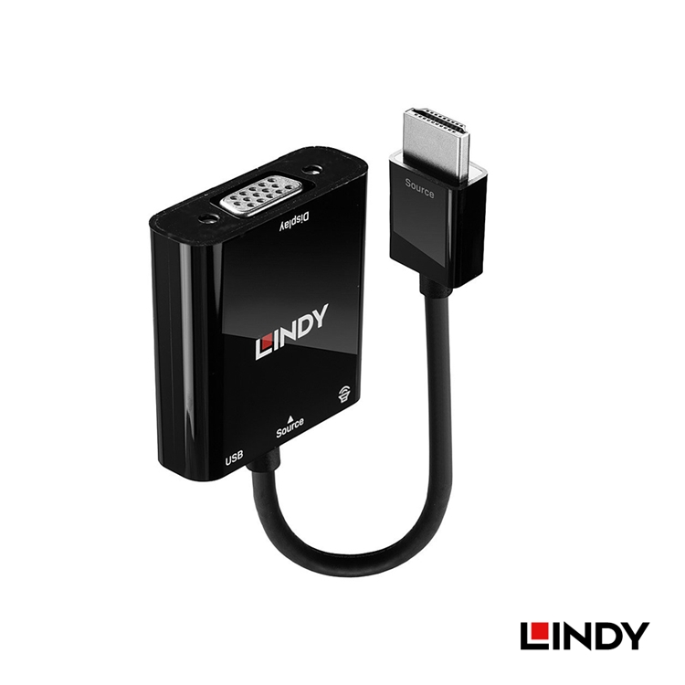 LINDY 林帝 38285 主動式 HDMI TO VGA