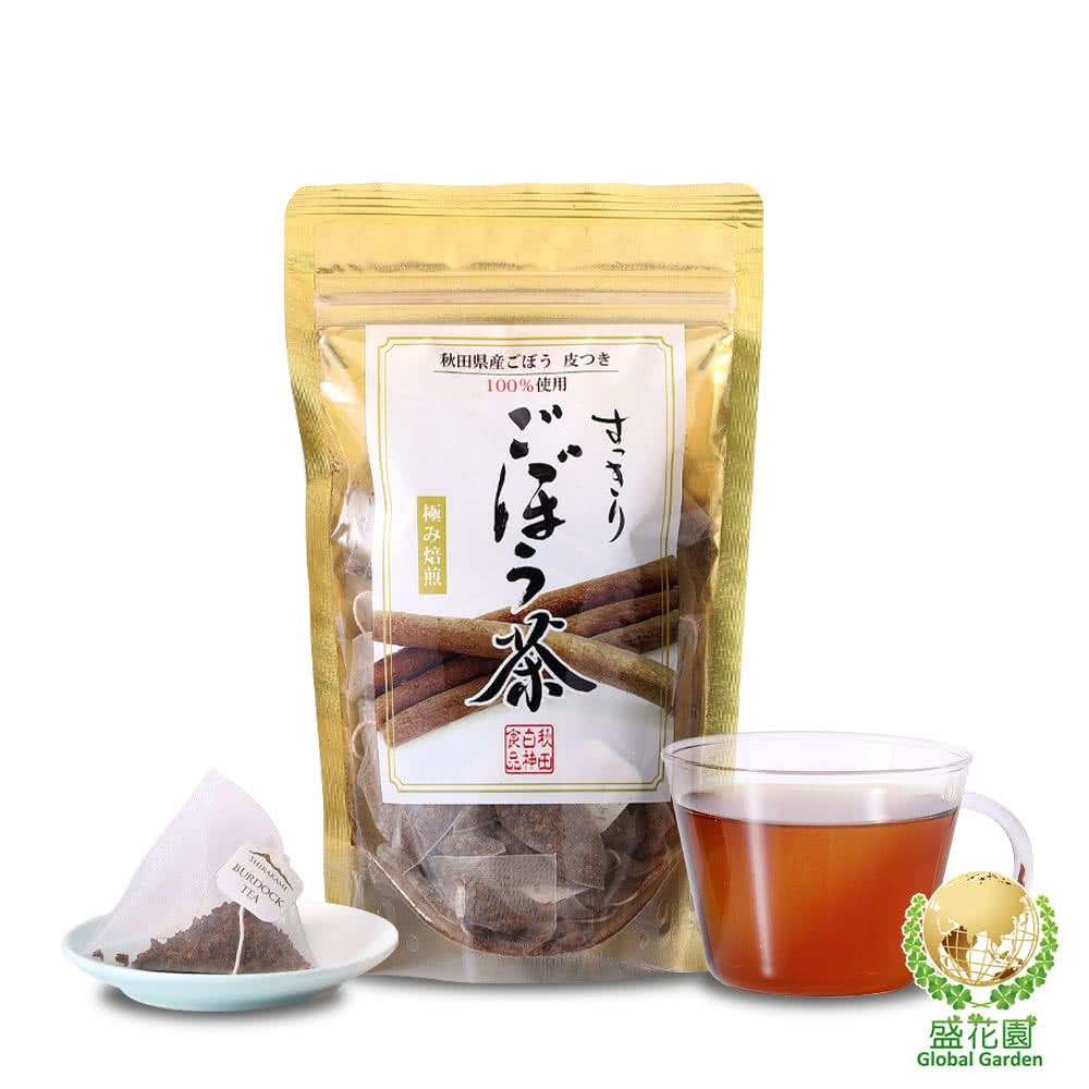 盛花園 日本秋田白神食品-牛蒡茶(15茶包/袋) 推薦