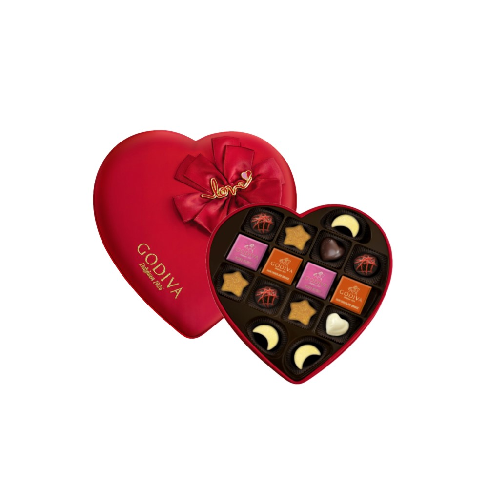 GODIVA 巧克力心形禮盒19顆裝(買一送一) 推薦