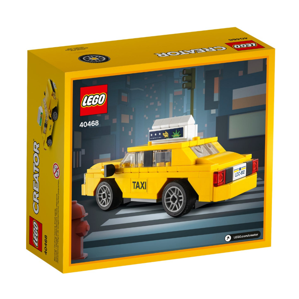 LEGO 樂高 #40468 黃色計程車優惠推薦