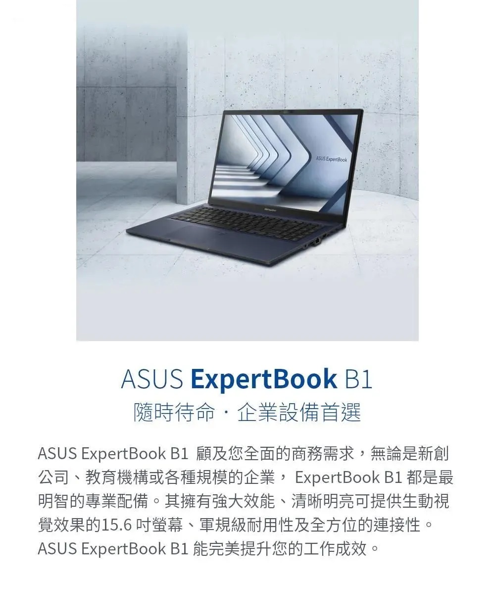 ASUS 華碩 特仕款 15.6吋輕薄商用筆電(Expert