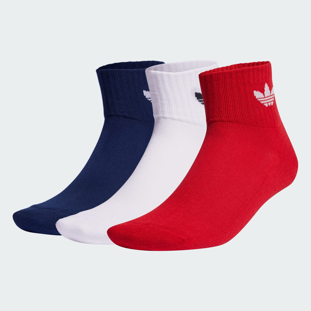 adidas 愛迪達 襪子 短襪 運動襪 3雙組 三葉草 M