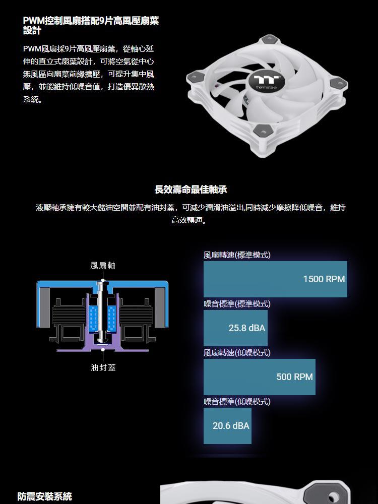 Thermaltake 曜越 Pure 12 ARGB Sy