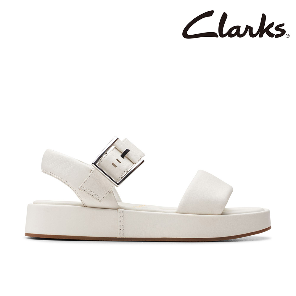 Clarks 女鞋 Alda Strap 厚底輕量寬帶涼鞋(