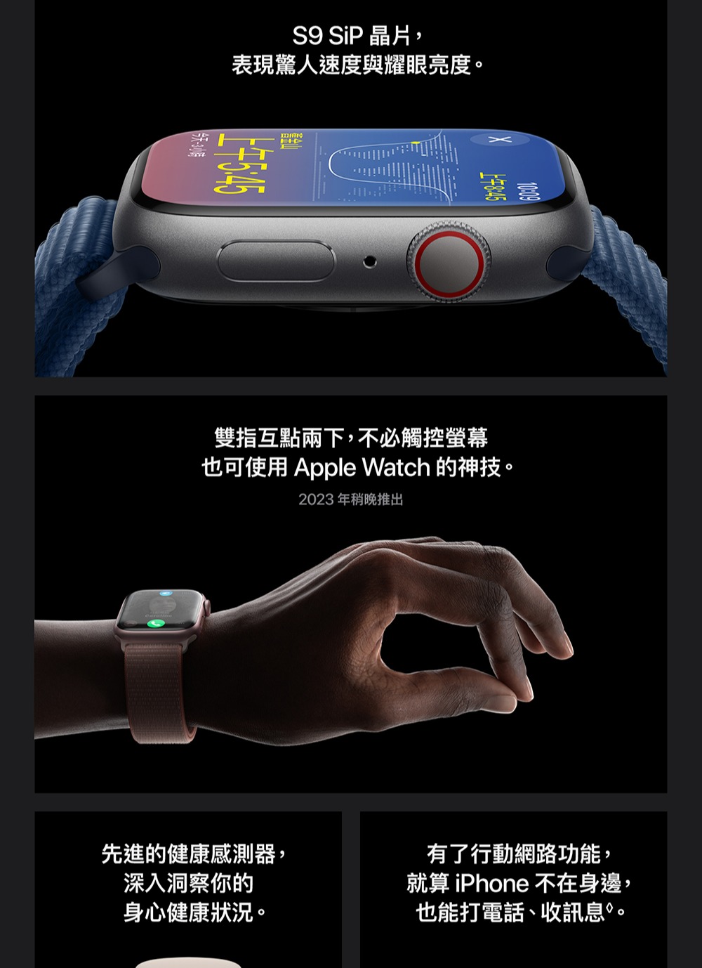 Apple Watch Series 9 LTE版 41mm