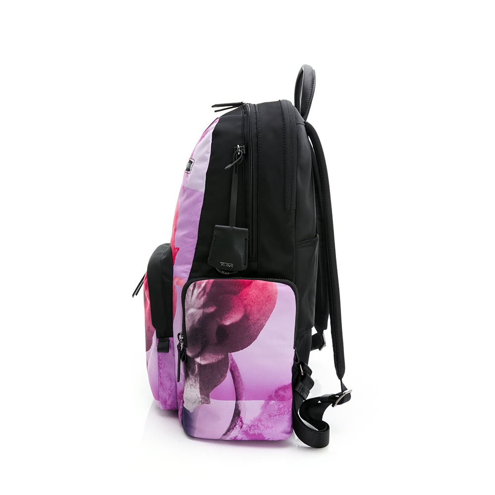 TUMI CAREN BACKPACK -花卉印花(#女包 