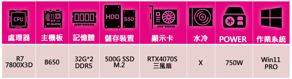 微星平台 R7八核 Geforce RTX4070 SUPE