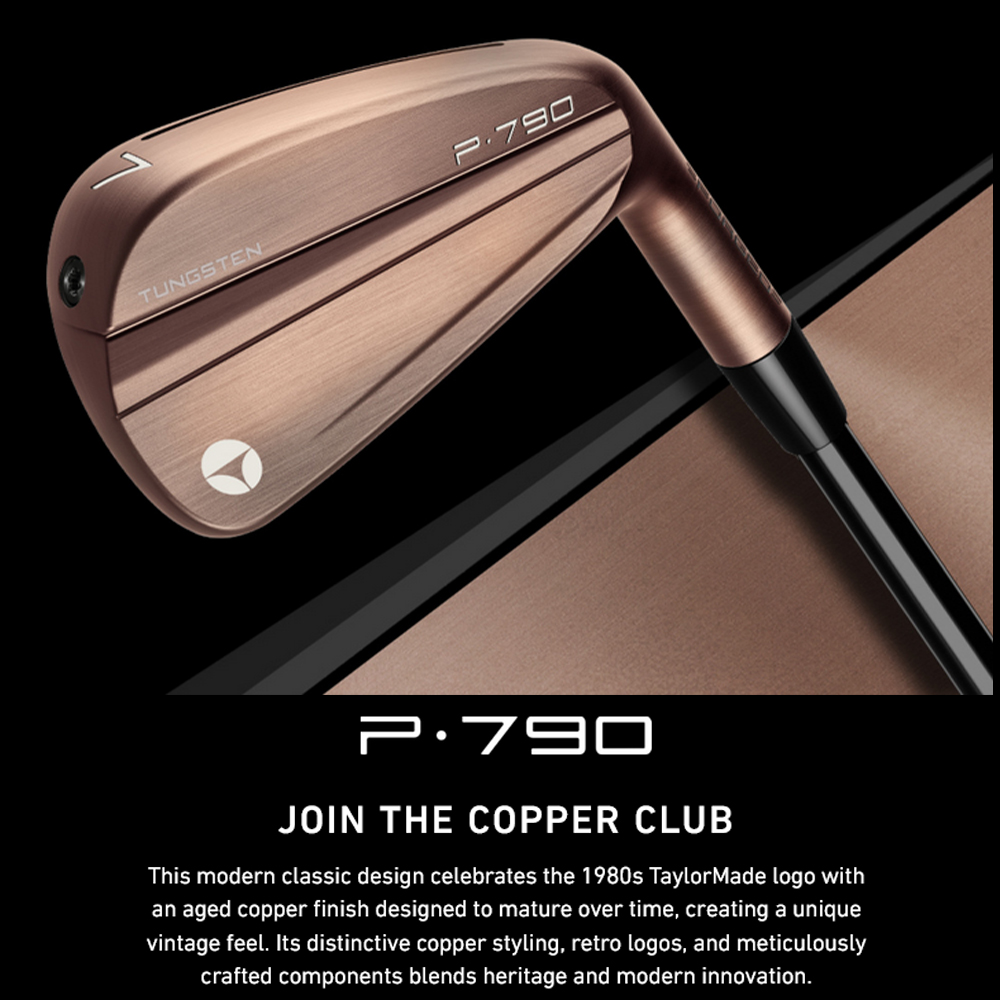 TaylorMade 限量版 P790四代 銅色桿頭 NSP