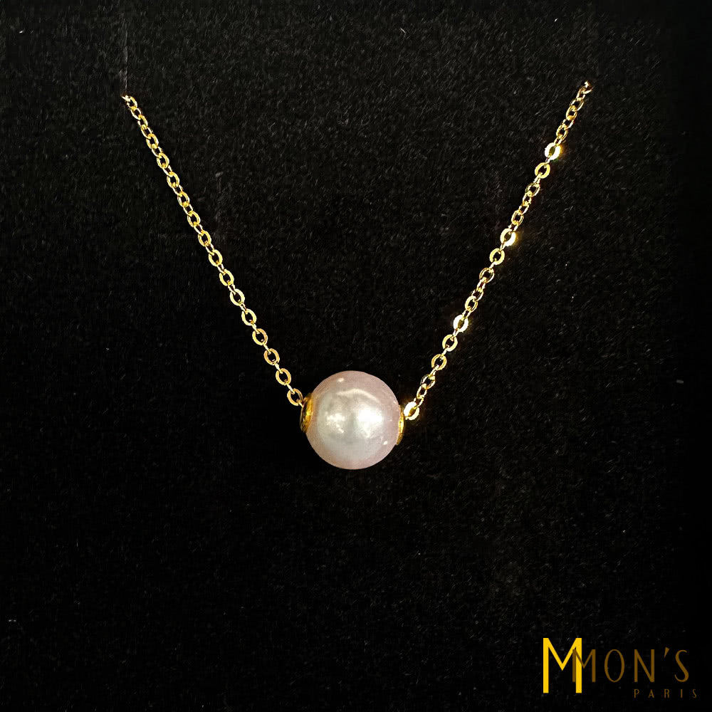 MON’S 時尚品味單顆天然珍珠項鍊(直)評價推薦