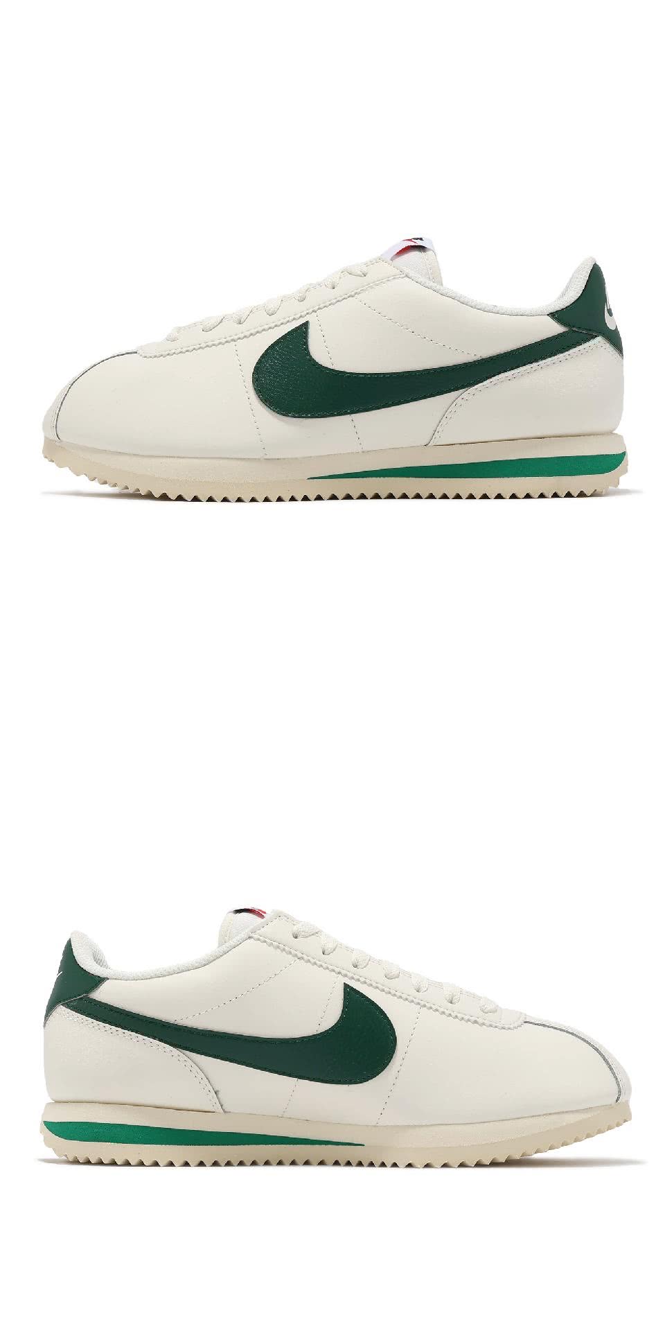 NIKE 耐吉 休閒鞋 Wmns Cortez 女鞋 白 綠