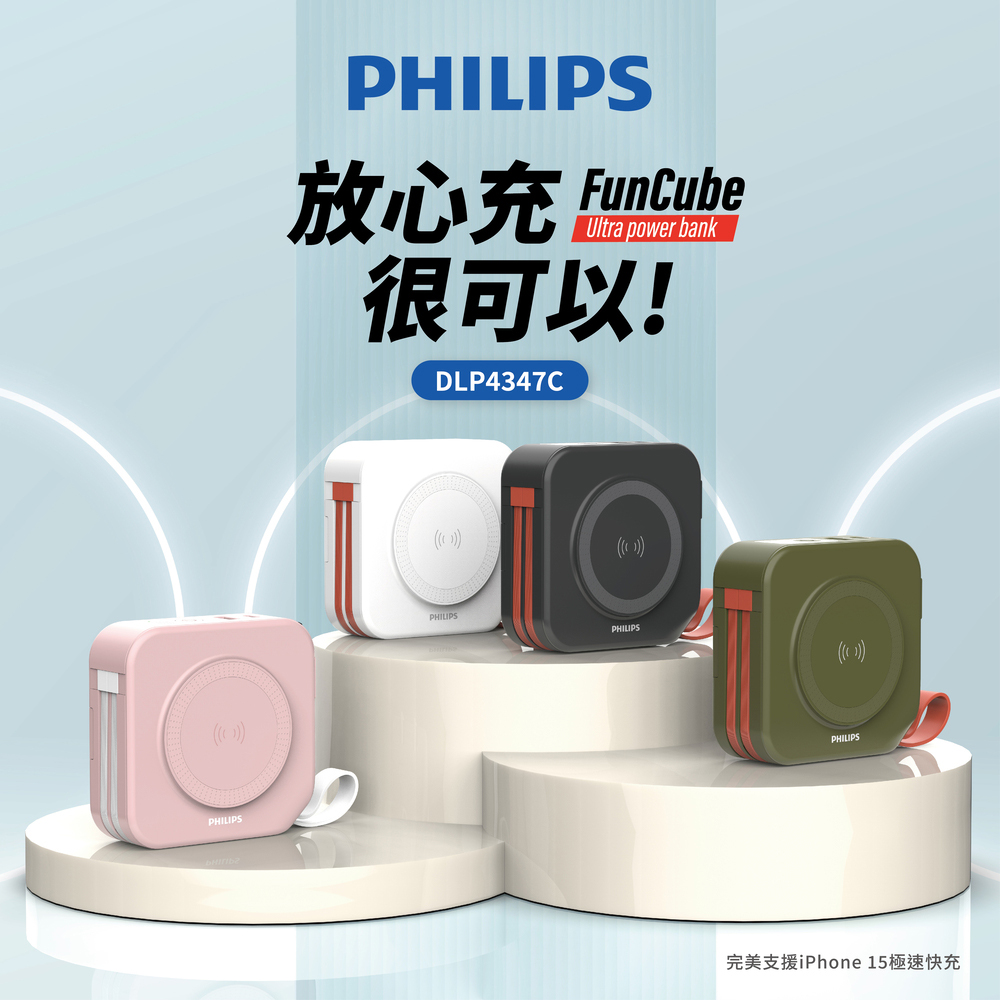 Philips 飛利浦 超值2入組-DLP4347C 100