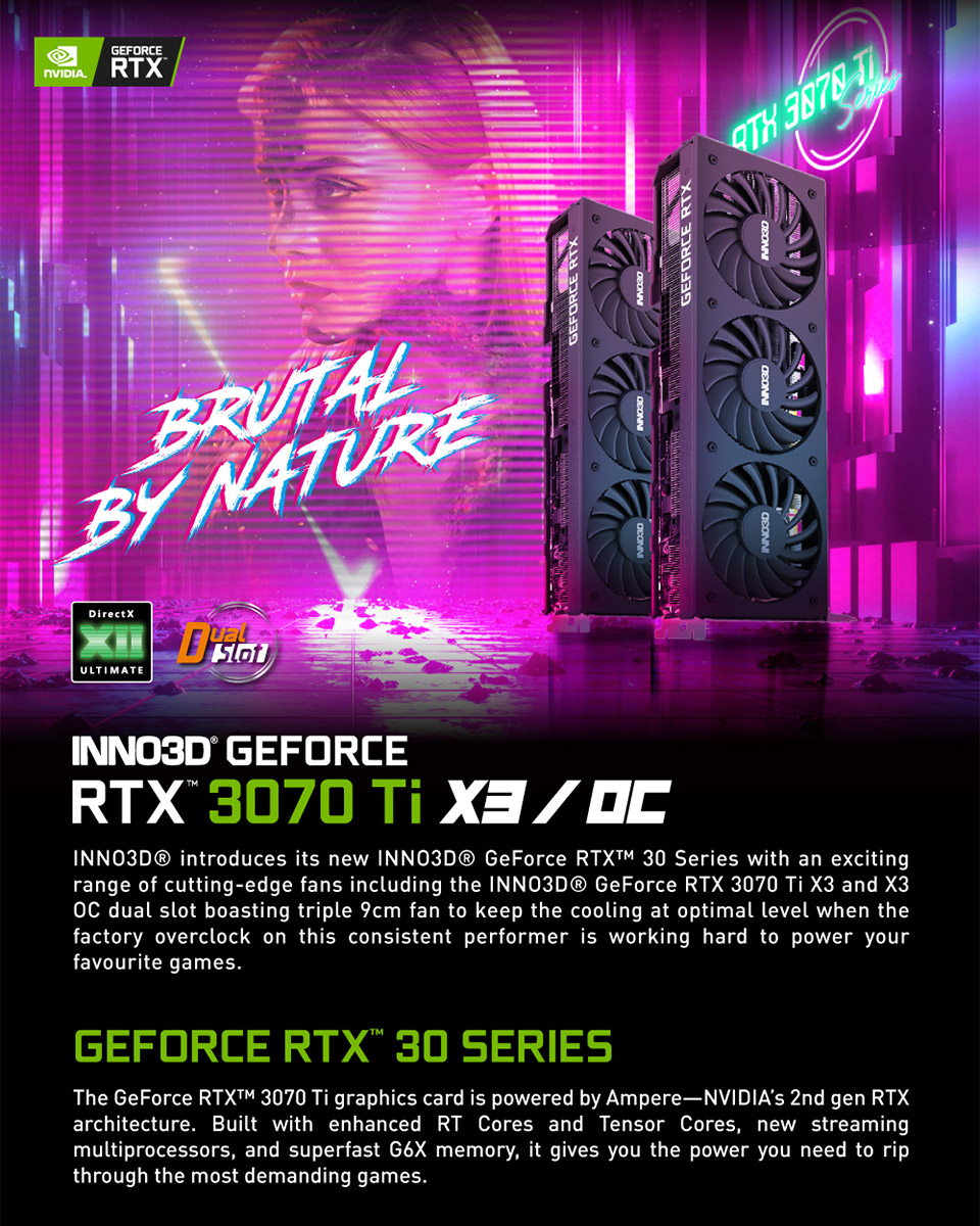 Inno3D 映眾 GEFORCE RTX 3070 TI 