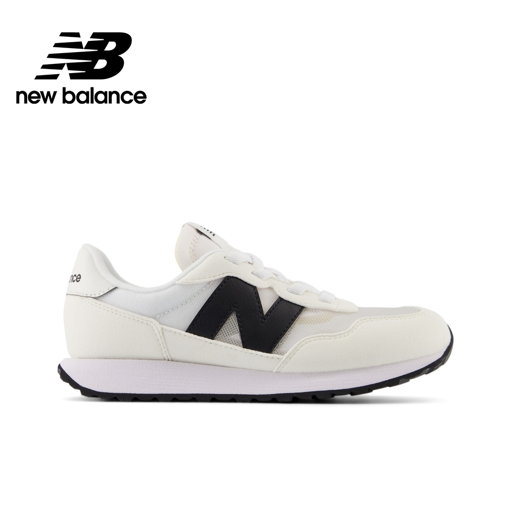 NEW BALANCE NB 童鞋/男童/女童_白黑色_PH