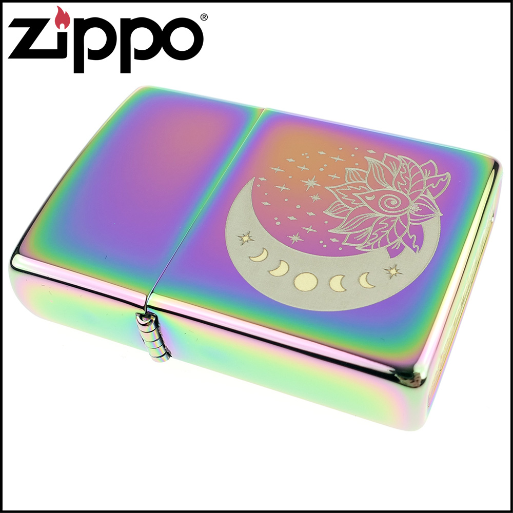 Zippo 美系~Spiritual Design-月亮星星