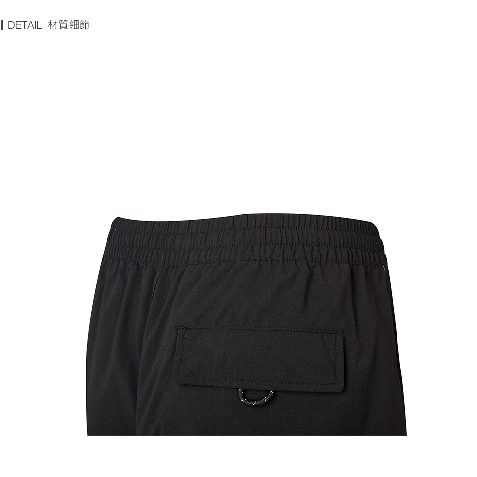 FILA官方直營 男平織短褲-黑色(1SHY-1210-BK