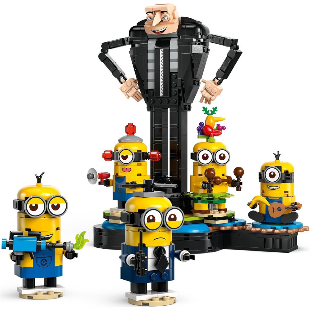 LEGO 樂高 LT75582 小小兵系列 - 格魯和小小兵