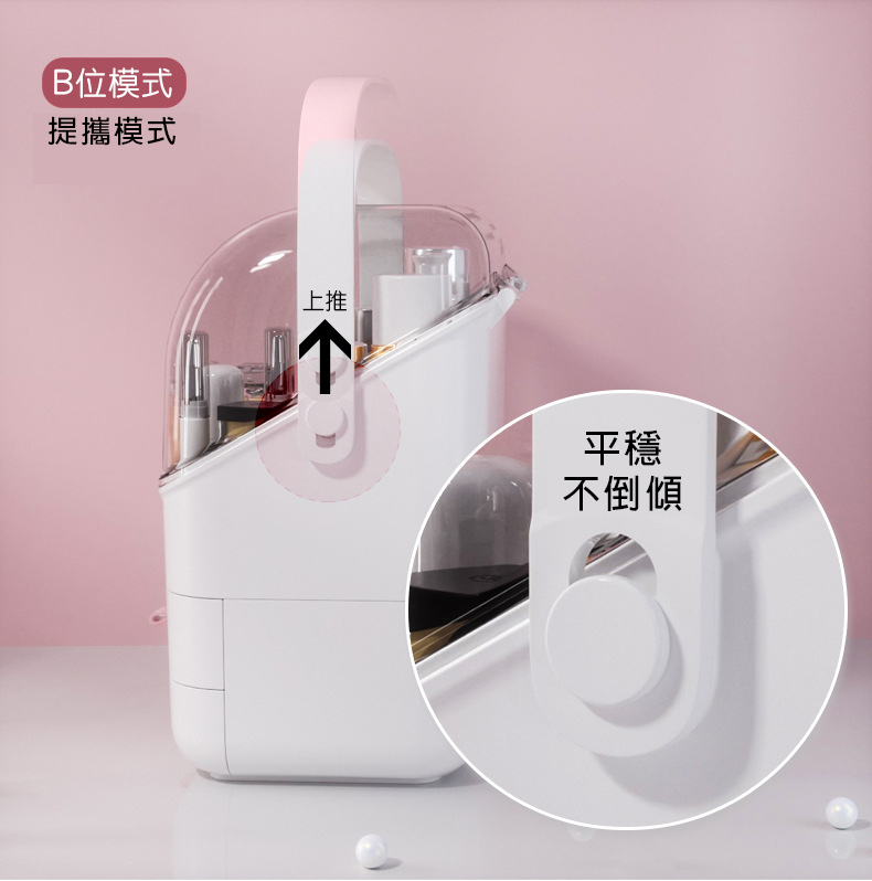 B位模式 提攜模式 上推 平穩 不倒傾 