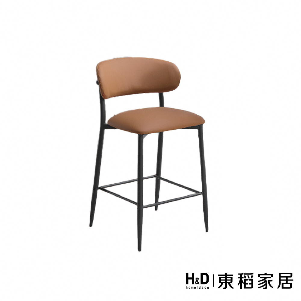 H&D 東稻家居 咖皮中島椅(TKHT-07203) 推薦