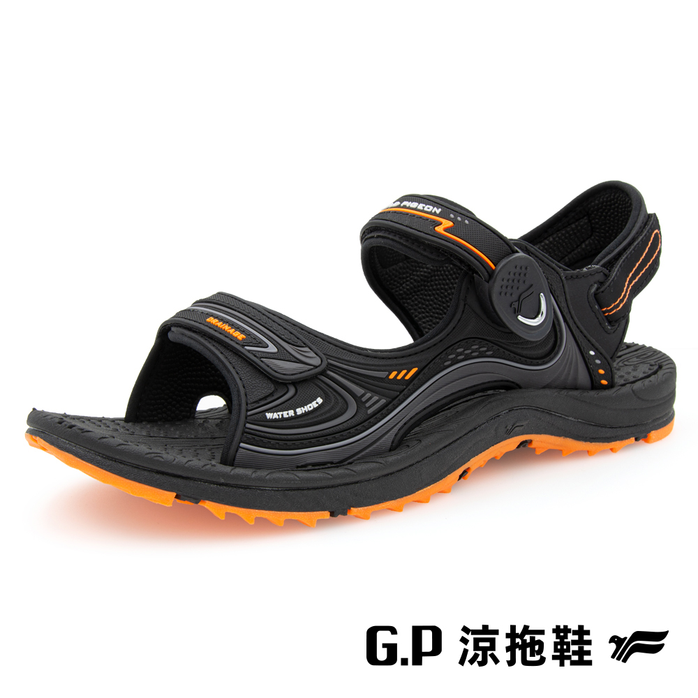 G.P 男款EFFORT+戶外休閒磁扣兩用涼拖鞋G9596M
