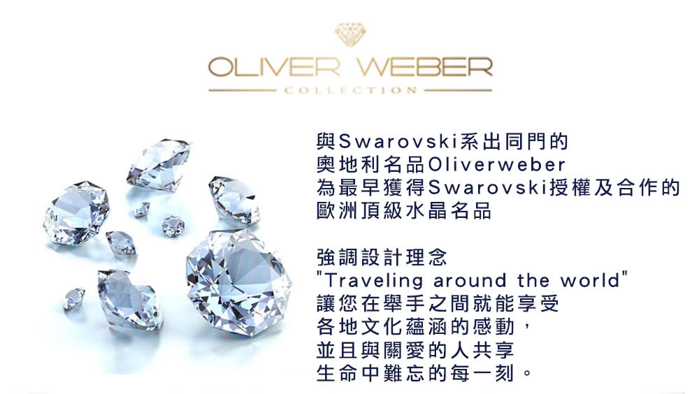 OLIVER WEBER 銀河鋼項鍊(奧地利設計師品牌)折扣